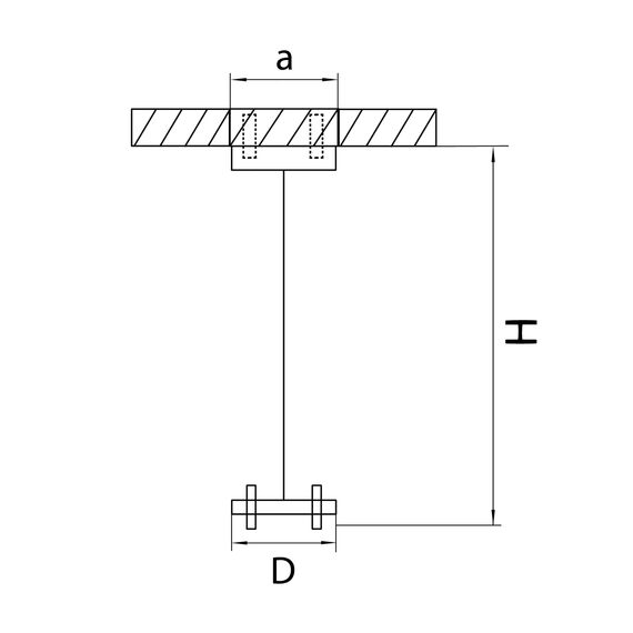 Lightstar 590086 Подвесное крепление RULLO для светильников 2164XX   БЕЛЫЙ, изображение 2