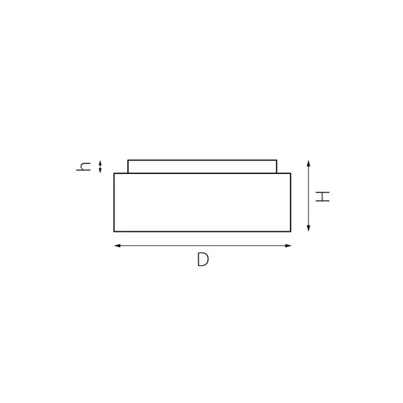Lightstar 203436 Насадка торцевая на светильник RULLO HP16 БЕЛЫЙ, изображение 2