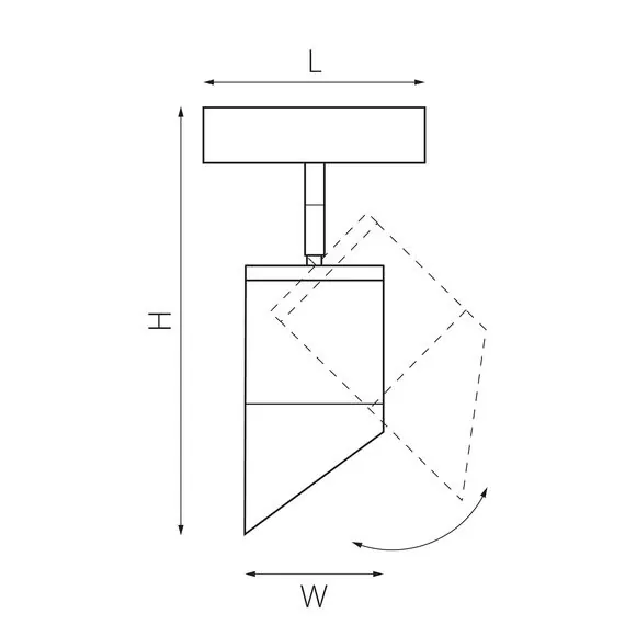 Lightstar PRO348787 Светильник д/1-фазн трека RULLO GX53 (213487+595087+201487), изображение 2