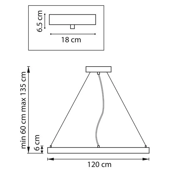 Lightstar 748053 Люстра SATURNO LED 75W 5800LM 70G ЗОЛОТО 3000-6000K, изображение 2
