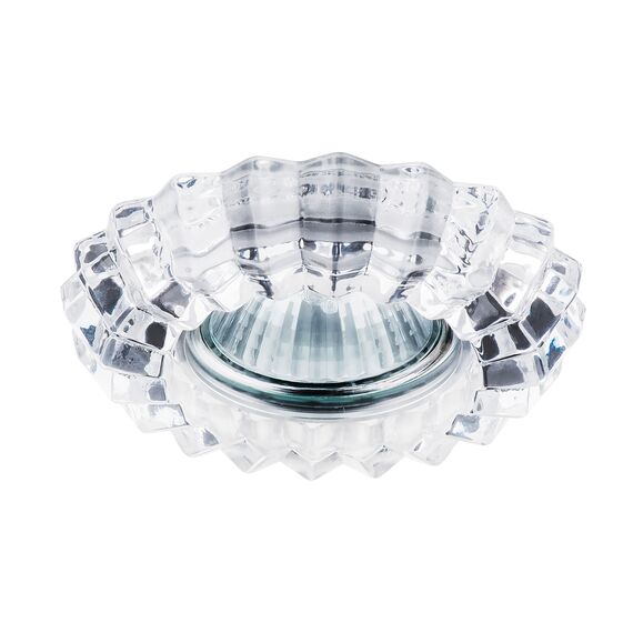 Lightstar 002120 Светильник SOLO RAY CR MR16/HP16 ХРОМ/ПРОЗРАЧНЫЙ