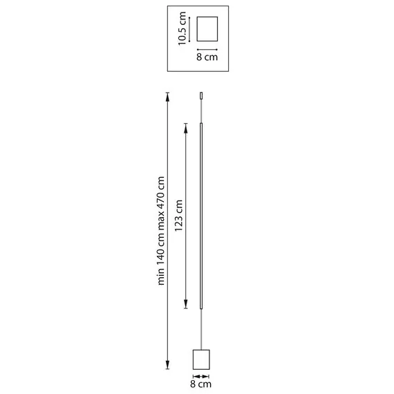 Lightstar 738627 Светильник подвесной UNDINE 13W LED 655LM 120G ЧЕРНЫЙ 3000K, изображение 2