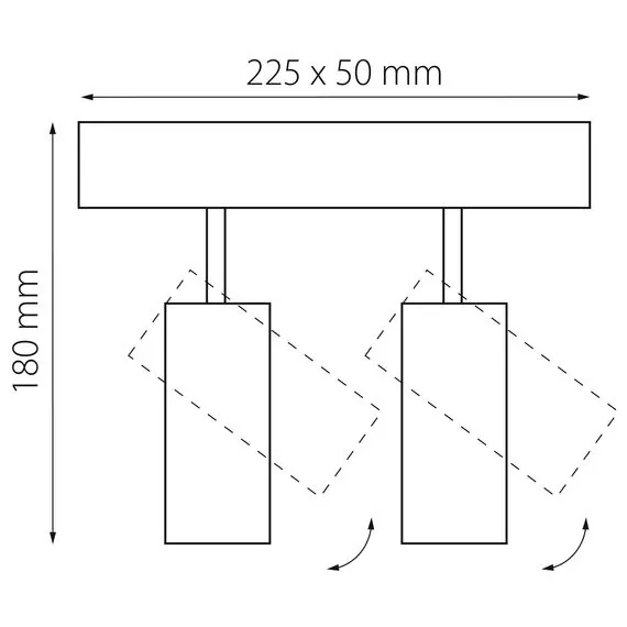 Lightstar 205507 Светильник д/1-фазн трека TETA  APP LED 2х9W 1560LM COB 24G ЧЕРНЫЙ PRO 3000-6000K DIM, изображение 2