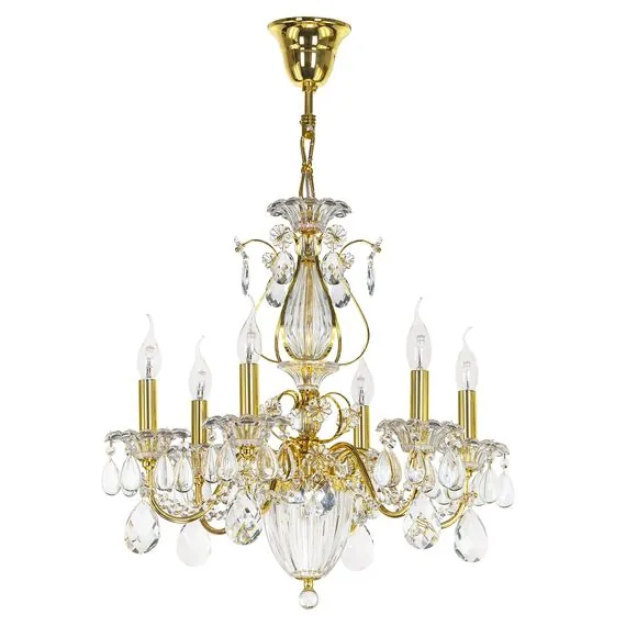 Lightstar 790062 Люстра SCHON 6x60W E14 Gold