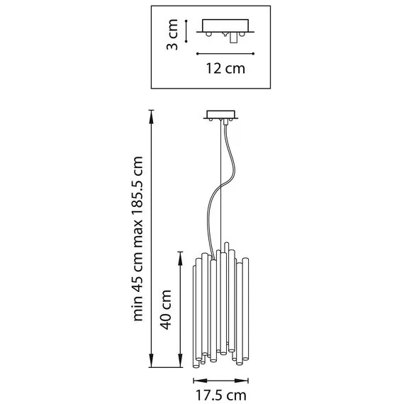 Lightstar 816022 Люстра SAVONA 6х40W G9 ЗОЛОТО, изображение 2