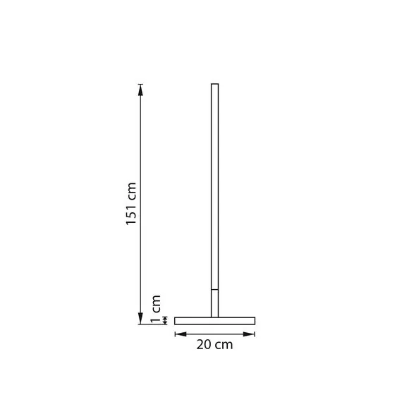 Lightstar 748733 Торшер TUBO LED 24W 2500LM 80G ЗОЛОТО 3000K, изображение 2