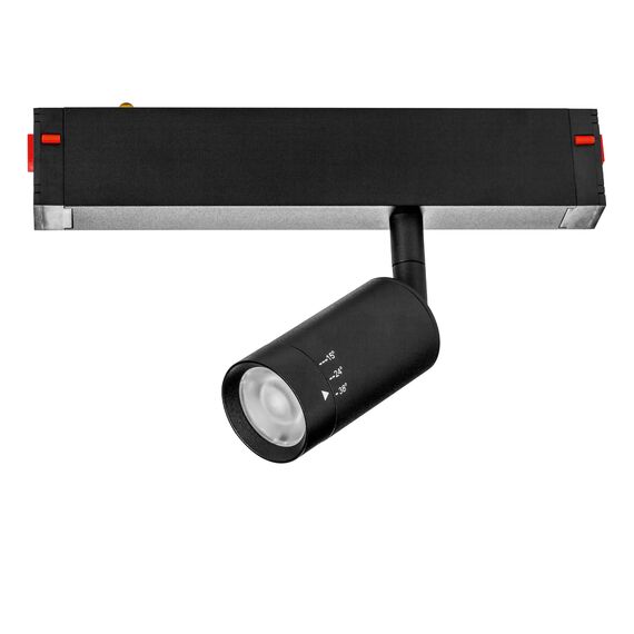 Lightstar 205017 Светильник д/1-фазн трека TETA  APP LED 7W 380LM 15-38G ЧЕРНЫЙ PRO 3000-6000K DIM