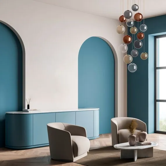 Lightstar 801169 Люстра SFERETTA LED 16х3W 2400LM КОФЕЙНЫЙ/МУЛЬТИКОЛОР 3000K, изображение 2