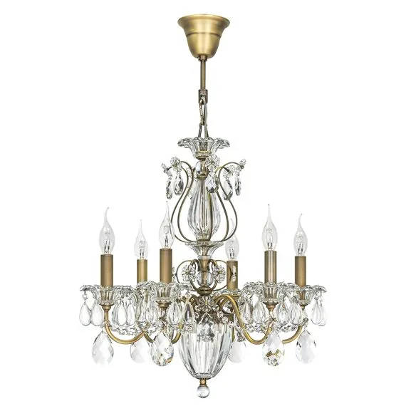 Lightstar 790061 Люстра SCHON 6x60W E14 Bronze