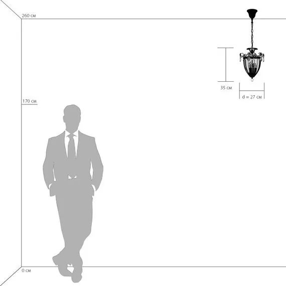 Lightstar 790032 Люстра SCHON 3x60W E14 Gold, изображение 4
