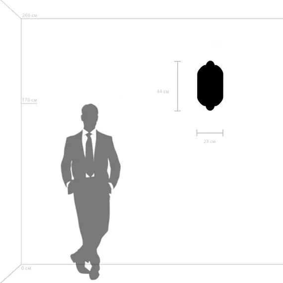 Lightstar 720667 Бра SIENA 6х40W G9 ЧЕРНЫЙ/ЗОЛОТО, изображение 3