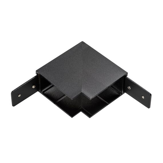 Lightstar 505137 Соединитель трековый однофазный на стену TETA L-образный ЧЕРНЫЙ для PRO