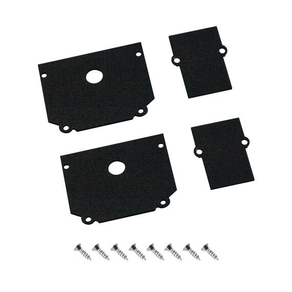 Lightstar 505467 Комплект торцевых заглушек д/трека TETA PRO 505427/505437 ЧЕРНЫЙ