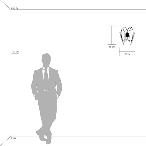 Lightstar 755624 Бра SCARABEO 2х35W G4 12V ХРОМ хрусталь+стекло, изображение 3