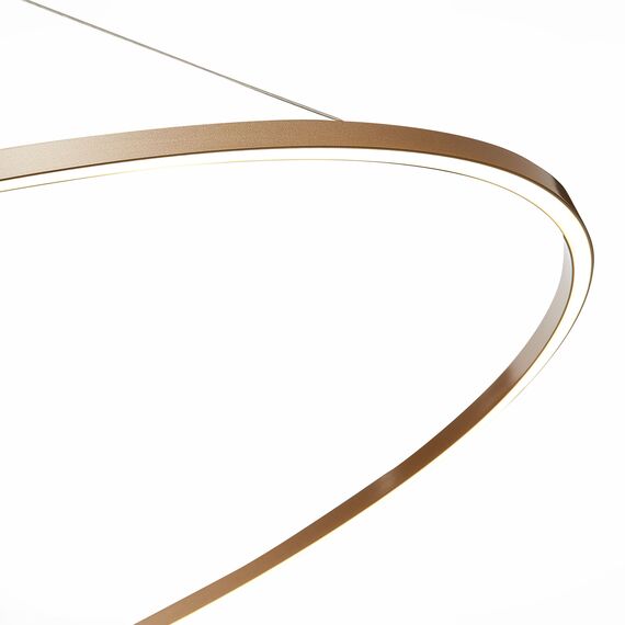 ST LUCE ST605.203.72 Cветильник подвесной SMART Золотистый/Белый LED 1*72W 2800-6500K, изображение 6