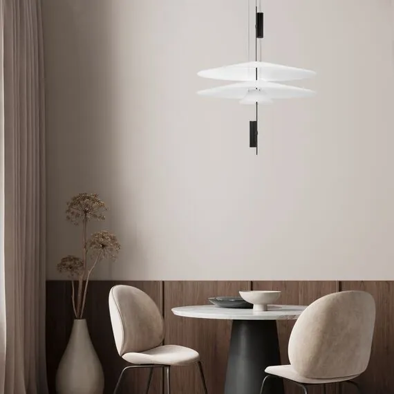 Lightstar 814531  2КОР! Люстра VIOLA LED 3x6W 560LM ЧЕРНЫЙ/БЕЛЫЙ 3000K, изображение 2