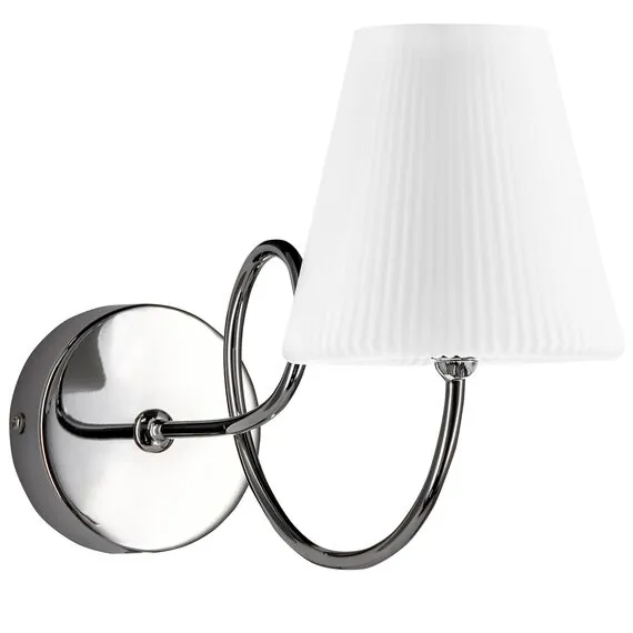 Lightstar 814614 Бра VORTICO 1х40W G9 ХРОМ/БЕЛЫЙ