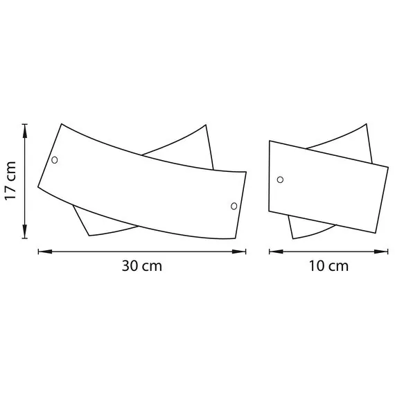 Lightstar 805600 Бра VIRATA 1х75W R7s БЕЛЫЙ, изображение 2