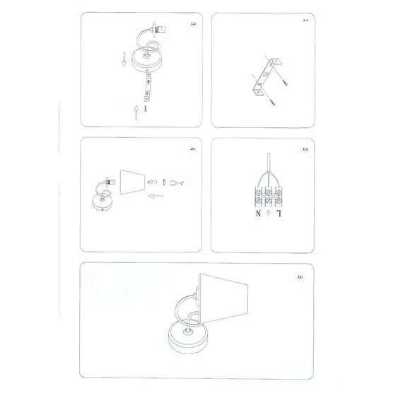 Lightstar 814614 Бра VORTICO 1х40W G9 ХРОМ/БЕЛЫЙ, изображение 4