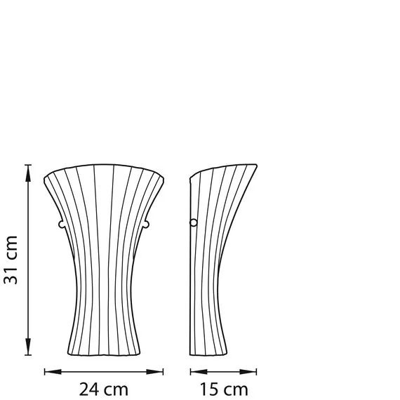 Lightstar 820620 Бра ZUCCHE 2х40W G9 БЕЛЫЙ, изображение 2