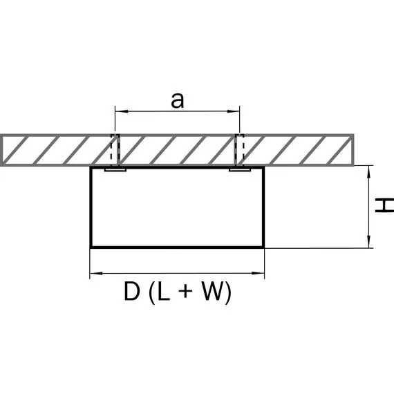 Lightstar 380264 Светильник ZOLLA QUAD LED-SQ 8W 640LM БЕЛЫЙ 4000K IP65, изображение 2