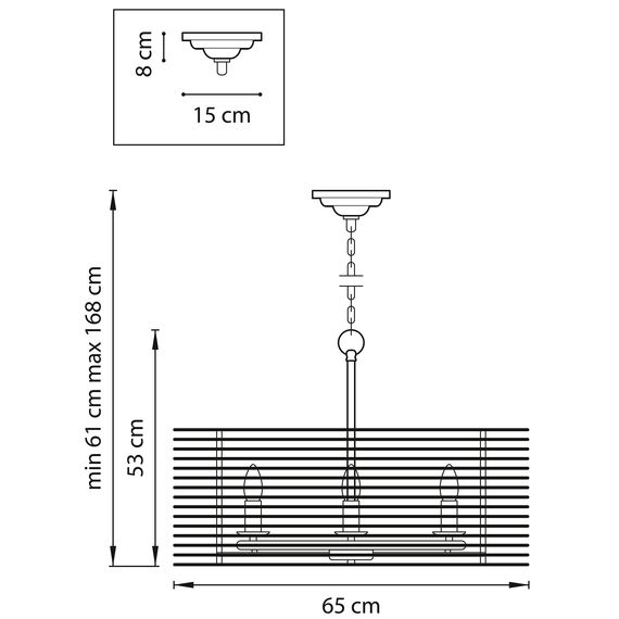 Lightstar 728063 Люстра ZETA 6х40W E14 ЗОЛОТО, изображение 2