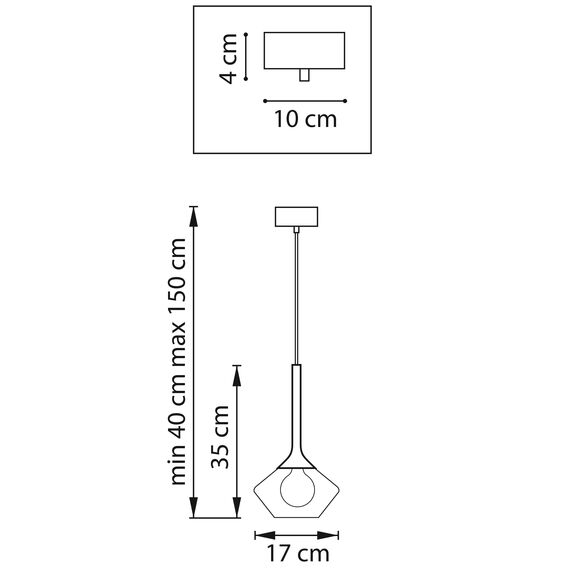 Lightstar 801202 Люстра VETRO 1х6W(led) G9 ЧЕРНЫЙ/ПРОЗРАЧНЫЙ, изображение 3