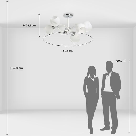 De City 220013406 Люстра потолочная, изображение 10