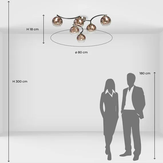 De City 220013306 Люстра потолочная, изображение 7