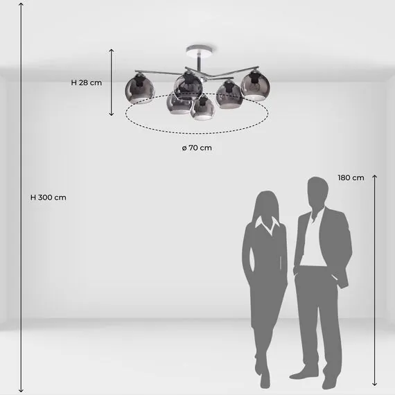 De City 220013906 Люстра потолочная, изображение 9