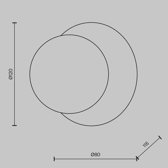 Maytoni Decorative MOD331WL-L3BS3K Светильник настенный светодиодный Ambre, изображение 5