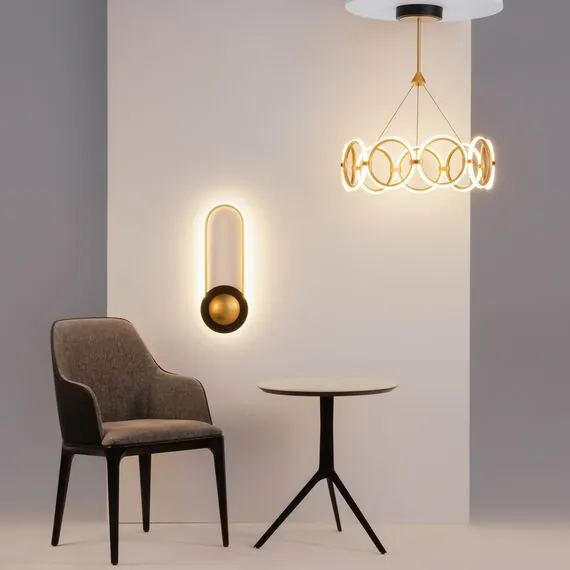 Maytoni Decorative MOD357PL-L40BS3K Люстра подвесная светодиодная Link, изображение 7