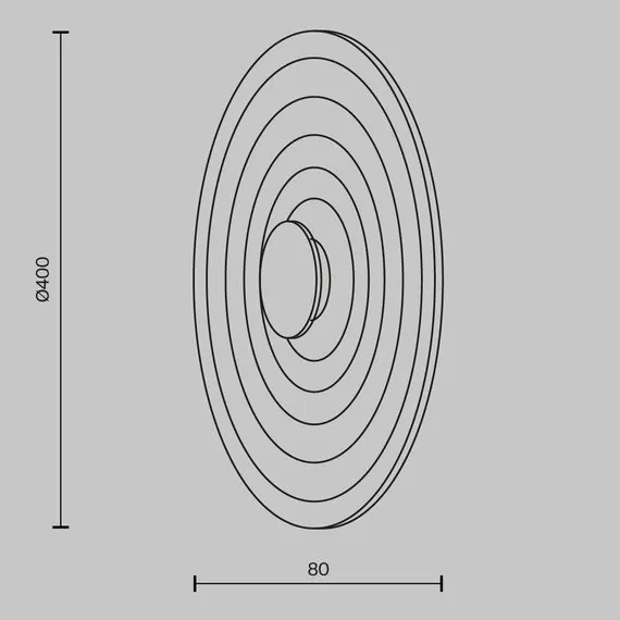 Maytoni MOD400WL-L5GR3K Настенный светильник (бра), изображение 6
