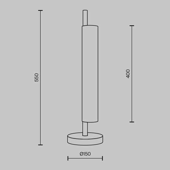Maytoni Decorative MOD258TL-L8BS3K Настольная лампа светодиодная Loom, изображение 8