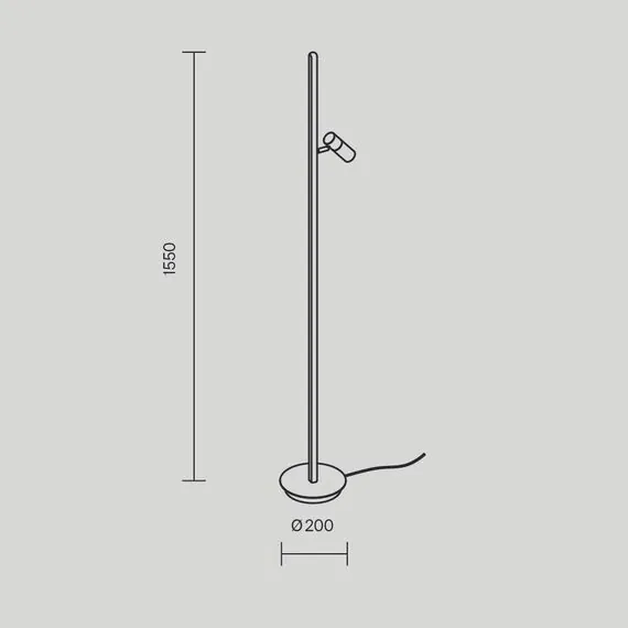 Maytoni MOD395FL-L28BS3K Торшер (напольный светильник), изображение 5
