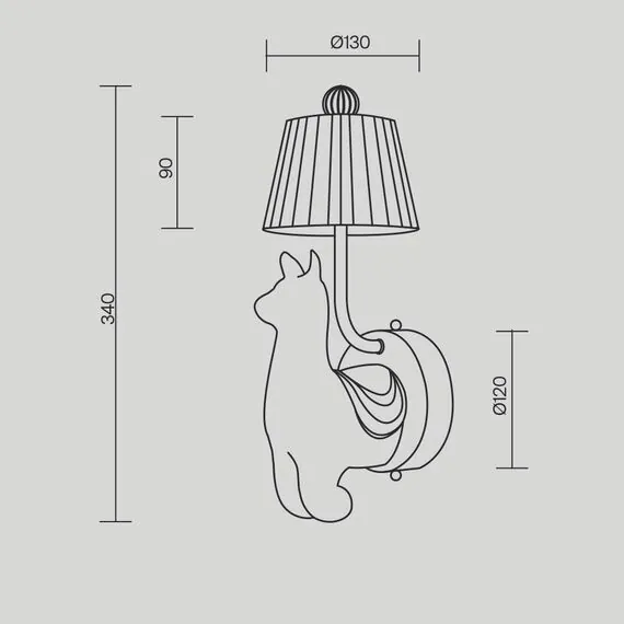 Maytoni MOD377WL-L6W3K Настенный светильник (бра), изображение 5