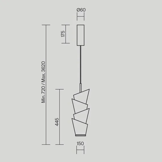 Maytoni MOD374PL-L28W3K Подвесной светильник, изображение 6