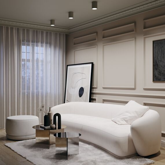 Maytoni Technical C001CW-01W Потолочный светильник Conik gyps GU10 1x10Вт, изображение 5