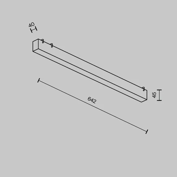 Maytoni Technical TR129B-24W3K-W Подвесной светильник Basis Parity 3000K 24Вт 120° белый, изображение 7