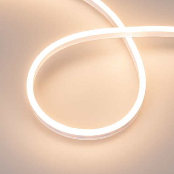 Arlight 036675 Лента герметичная AURORA-PS-A120-12x6mm 24V Warm3000 (10 W/m, IP65, 2835, 5m) (Arlight, Силикон) - ! УПАКОВКА СОСТОИТ ИЗ - 5 м/п