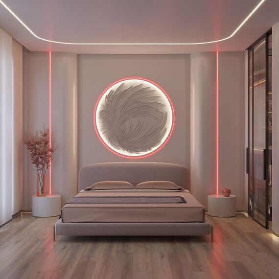 Arlight 038313 Лента герметичная MOONLIGHT-SIDE-A168-4x10mm 24V Red (7.2 W/m, IP65, 5m, wire x2) (Arlight, Вывод прямой, 3 года) - ! УПАКОВКА СОСТОИТ ИЗ - 5 м/п, изображение 7