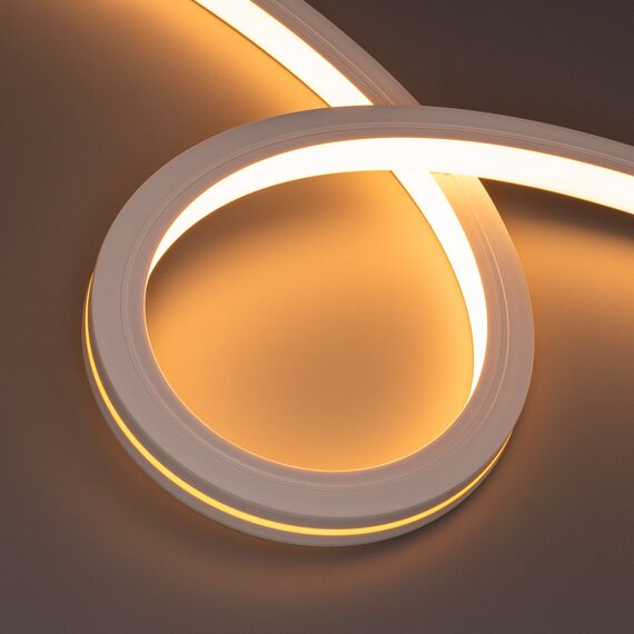 Arlight 044352 Лента герметичная MOONLIGHT-TOP-X280-20x20mm 24V Warm2300 (10 W/m, IP67, 15m, wire x1) (Arlight, Вывод боковой, 5 лет) - ! УПАКОВКА СОСТОИТ ИЗ - 15 м/п, изображение 2