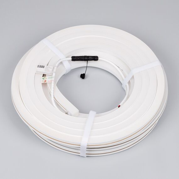 Arlight 044252 Лента герметичная MOONLIGHT-SIDE-X280-20x20mm 24V Warm2700 (10 W/m, IP67, 15m, wire x1) (Arlight, Вывод боковой, 5 лет) - ! УПАКОВКА СОСТОИТ ИЗ - 15 м/п, изображение 5