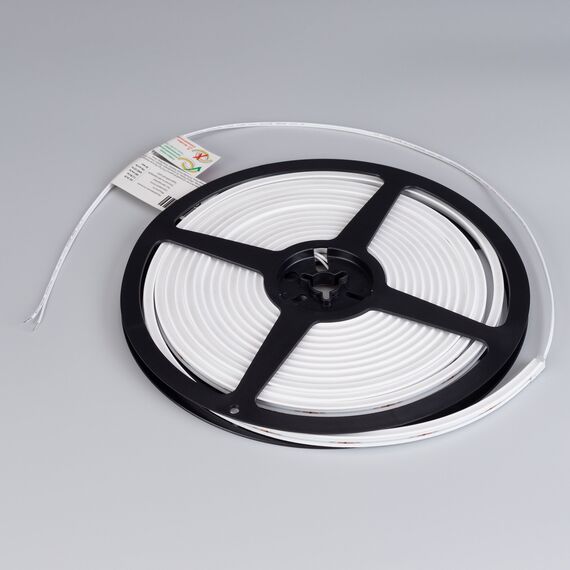 Arlight 039571 Лента герметичная MOONLIGHT-SIDE-T-M196-03x06mm 24V Warm2700 (7.2 W/m, IP54, 2216, 5m, wire x2) (Arlight, Вывод прямой, 3 года) - ! УПАКОВКА СОСТОИТ ИЗ - 5 м/п, изображение 6