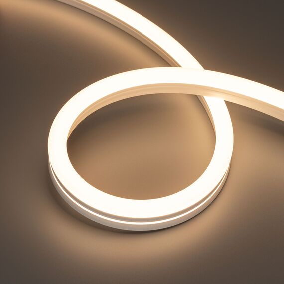 Arlight 038602 Лента герметичная MOONLIGHT-SIDE-A140-12x24mm 24V Warm3000 (9.6 W/m, IP68, 5m, wire x2) (Arlight, Вывод прямой, 3 года) - ! УПАКОВКА СОСТОИТ ИЗ - 5 м/п