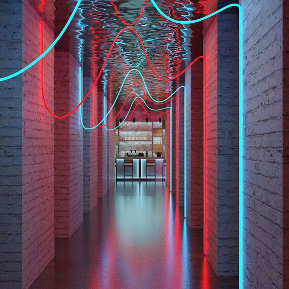 Arlight 047198 Лента герметичная MOONLIGHT-BLACK-TOP-G280-D25mm 24V RGB 360deg (14.4 W/m, IP65, 1m, wire x1) (Arlight, Вывод прямой, 3 года) - ! УПАКОВКА СОСТОИТ ИЗ - 1 шт, изображение 13