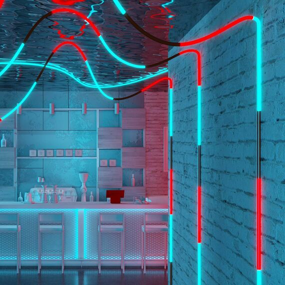 Arlight 044974 Лента герметичная SPI MOONLIGHT-BLACK-SIDE-G180-D25mm 12V RGB-PX2 (21.6 W/m, IP65, 5m, wire x1) (Arlight, Вывод боковой, 3 года) - ! УПАКОВКА СОСТОИТ ИЗ - 5 м/п, изображение 8