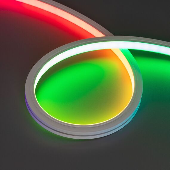 Arlight 041015 Лента герметичная DMX MOONLIGHT-TOP-B84-13x12mm 24V RGB-PX7 (18 W/m, IP67, 5m, wire x2) (Arlight, Вывод прямой, 2 года) - ! УПАКОВКА СОСТОИТ ИЗ - 5 м/п