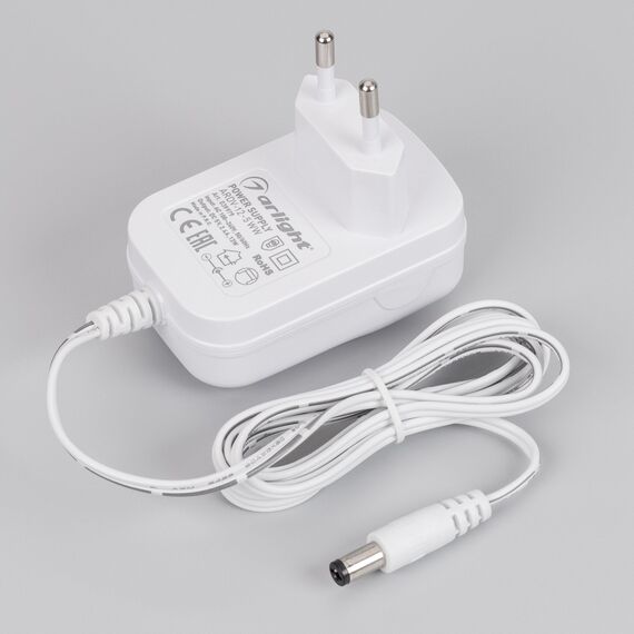 Arlight 039979 Блок питания ARDV-12-5WW (5V, 2.4A, 12W) (Arlight, Адаптер, 3 года) - ! УПАКОВКА СОСТОИТ ИЗ - 1 шт, изображение 3