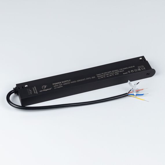 Arlight 035779 Блок питания ARV-SP-48250-MAG-ORIENT-PFC-BK (48V, 5,21A, 250W) (Arlight, IP20 Пластик, 5 лет) 035779, изображение 6